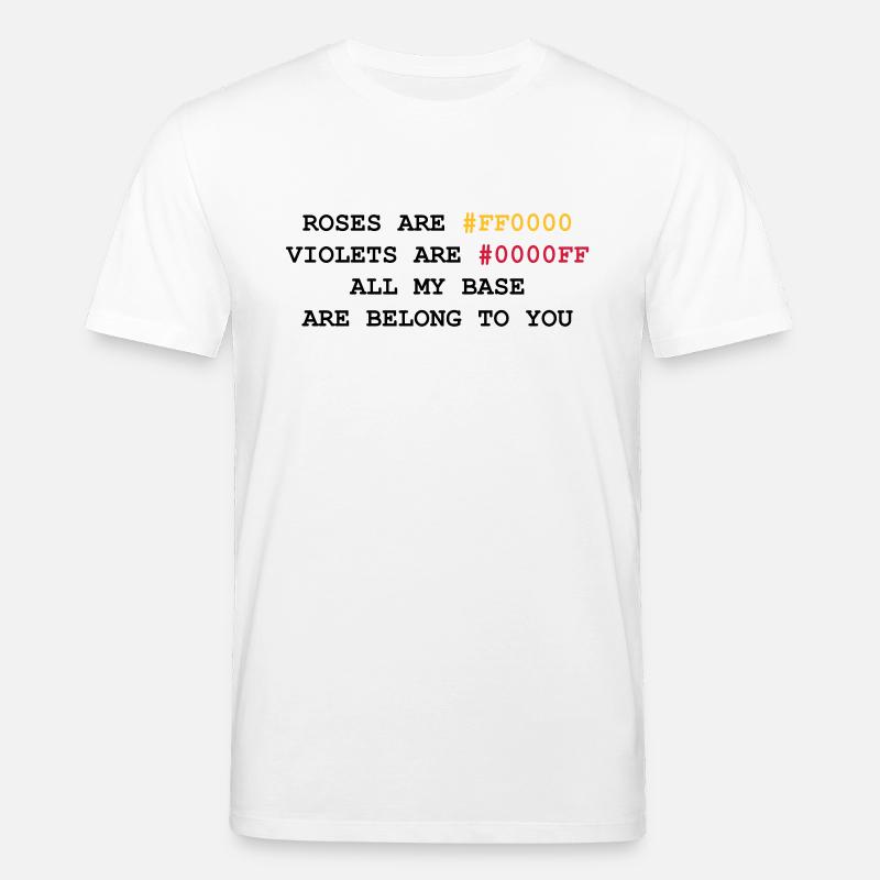 NERD HUMOR: Liebesbrief - Stanley/Stella Unisex Bio-T-Shirt CREATOR - Weiß