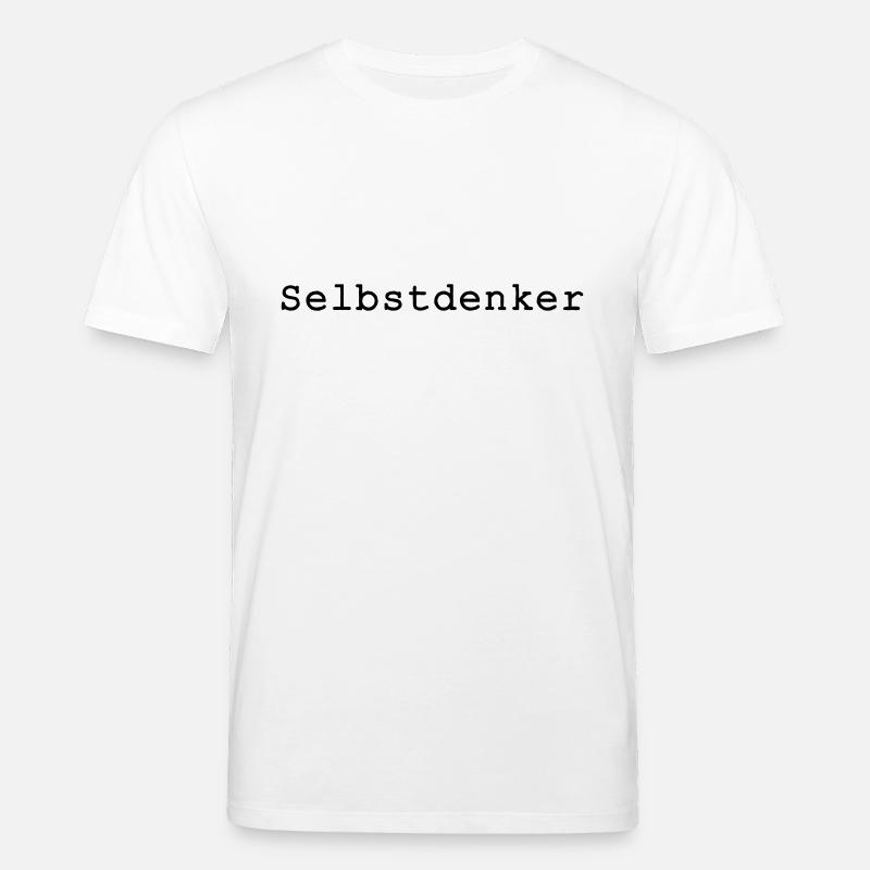 Selbstdenker - Stanley/Stella Unisex Bio-T-Shirt CREATOR - Weiß