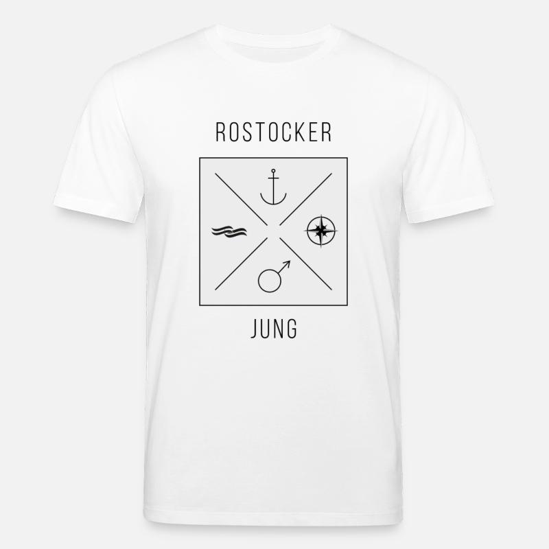Rostocker Jung - Stanley/Stella Unisex Bio-T-Shirt CREATOR - Weiß