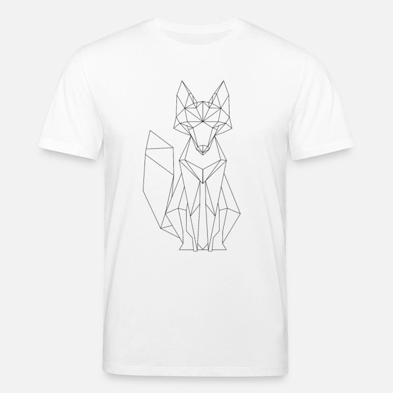 Fuchs Polygon Design - Stanley/Stella Unisex Bio-T-Shirt CREATOR  - Weiß