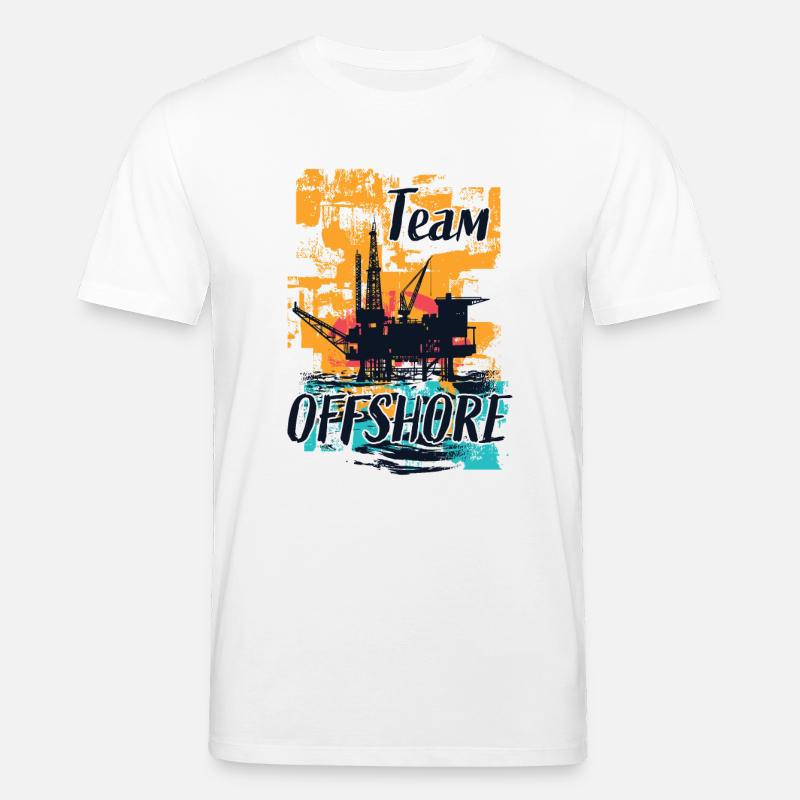 Team Offshore Life - Stanley/Stella Unisex Bio-T-Shirt CREATOR - Weiß