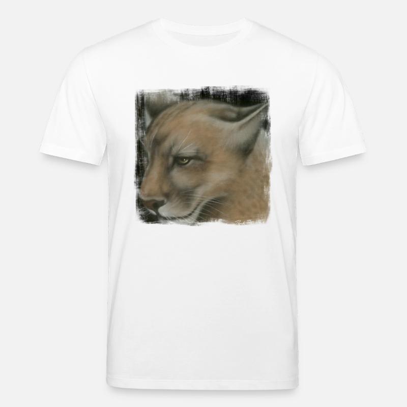 couguar - T-shirt bio CREATOR Stanley/Stella Unisexe - blanc