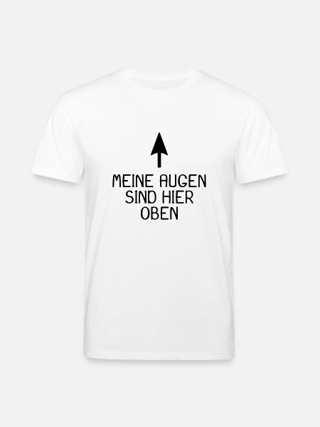 Mes yeux sont là - T-shirt bio CREATOR Stanley/Stella Unisexe - blanc