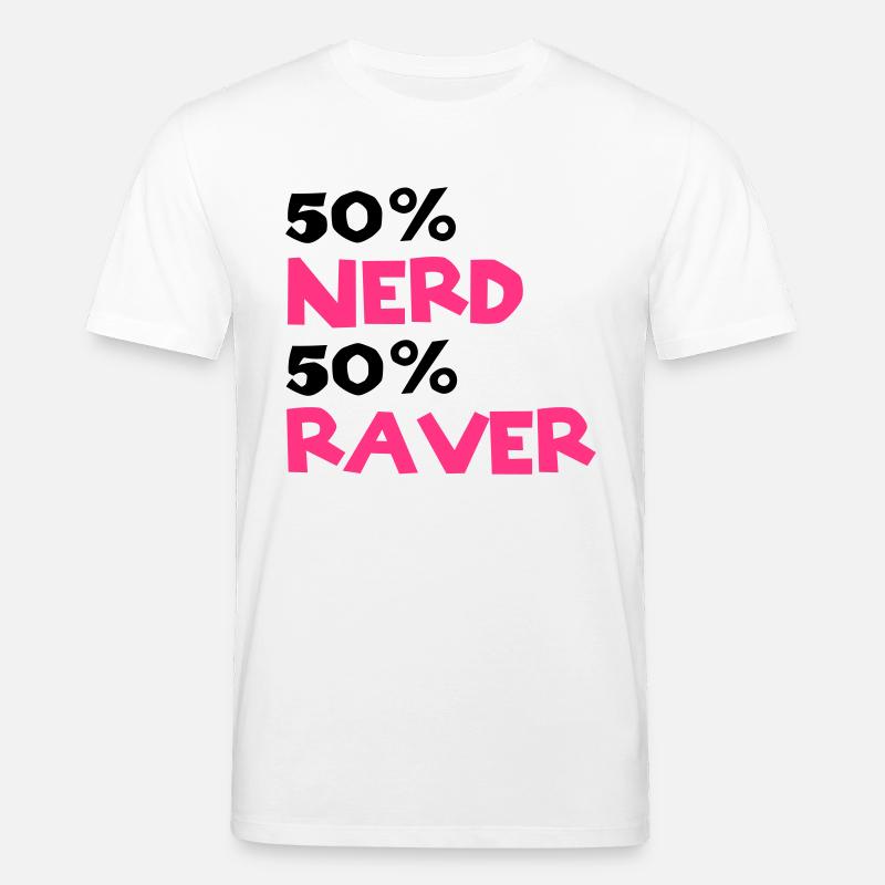 Nerd Raver - Stanley/Stella Unisex Bio-T-Shirt CREATOR  - Weiß