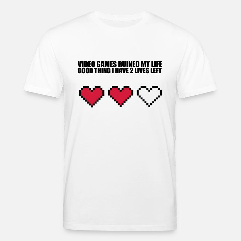 Extra Lives - Stanley/Stella Unisex Bio-T-Shirt CREATOR  - Weiß