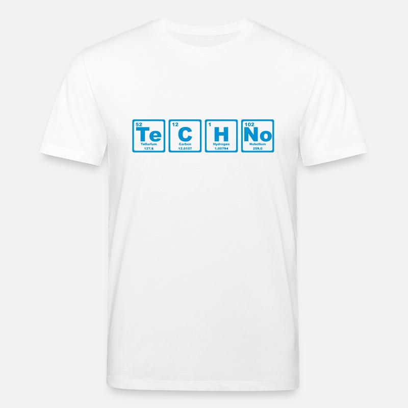 TECHNO PERIODENSYSTEM - Stanley/Stella Unisex Bio-T-Shirt CREATOR  - Weiß