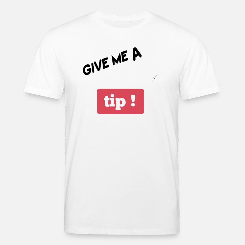 YOUTUBE-Tips - T-shirt bio CREATOR Stanley/Stella Unisexe - blanc