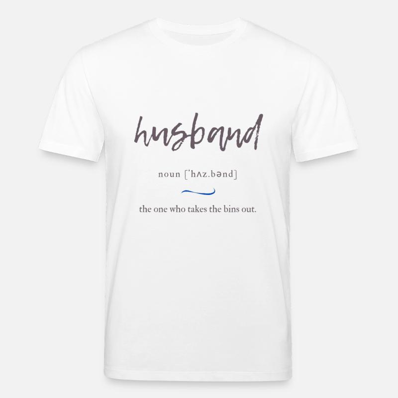 Husband (Ehemann) Convoluted Edition - Stanley/Stella Unisex Bio-T-Shirt CREATOR  - Weiß
