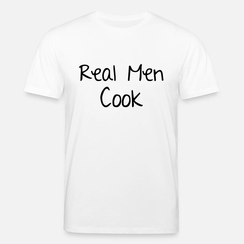 Men Cook - Stanley/Stella Unisex Bio-T-Shirt CREATOR  - Weiß