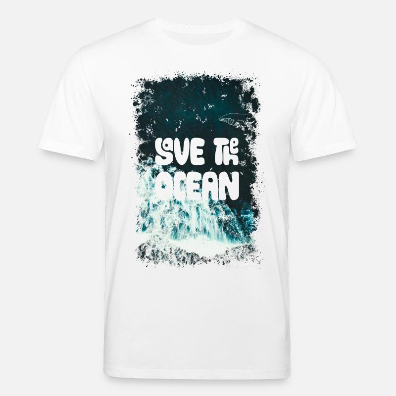 SAVE THE OCEAN - Stanley/Stella Unisex Bio-T-Shirt CREATOR  - Weiß