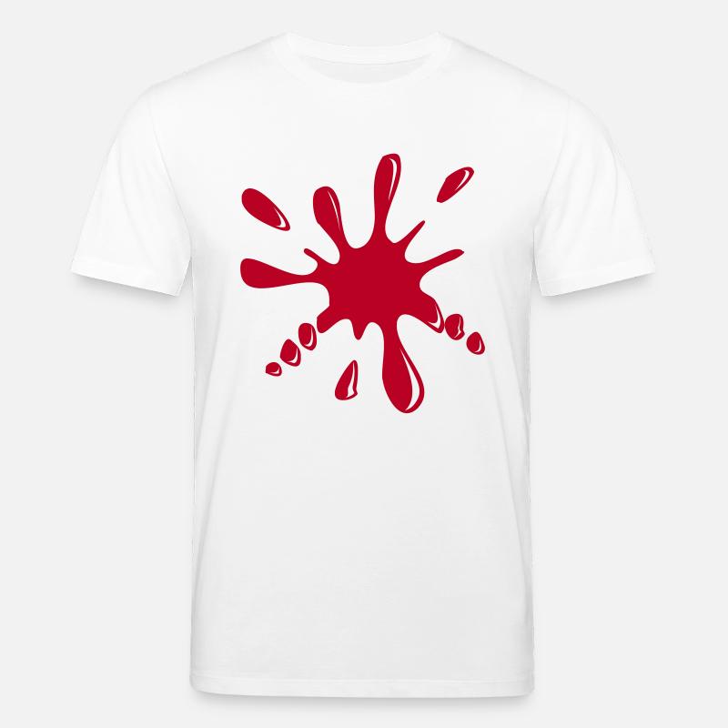 Klecks 3D - Stanley/Stella Unisex Bio-T-Shirt CREATOR  - Weiß