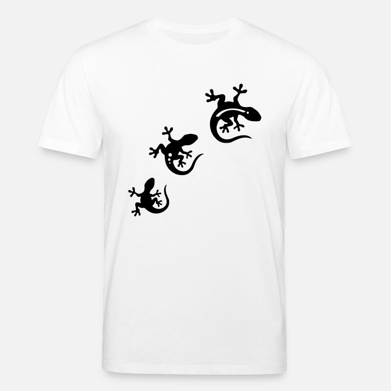 GECKO Terzett - Stanley/Stella Unisex Bio-T-Shirt CREATOR  - Weiß