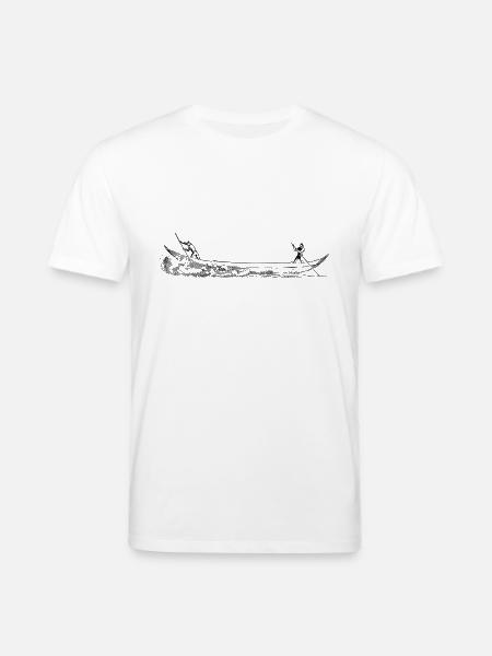Limitierte Edition Boot - Kanun - Stanley/Stella Unisex Bio-T-Shirt CREATOR  - Weiß