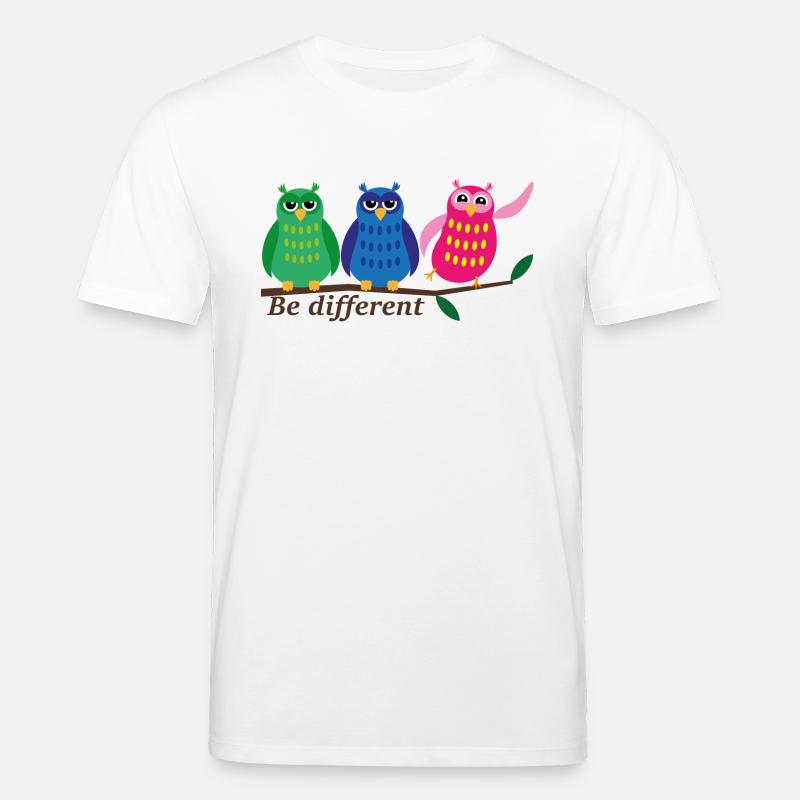 Be different - Stanley/Stella Unisex Bio-T-Shirt CREATOR  - Weiß