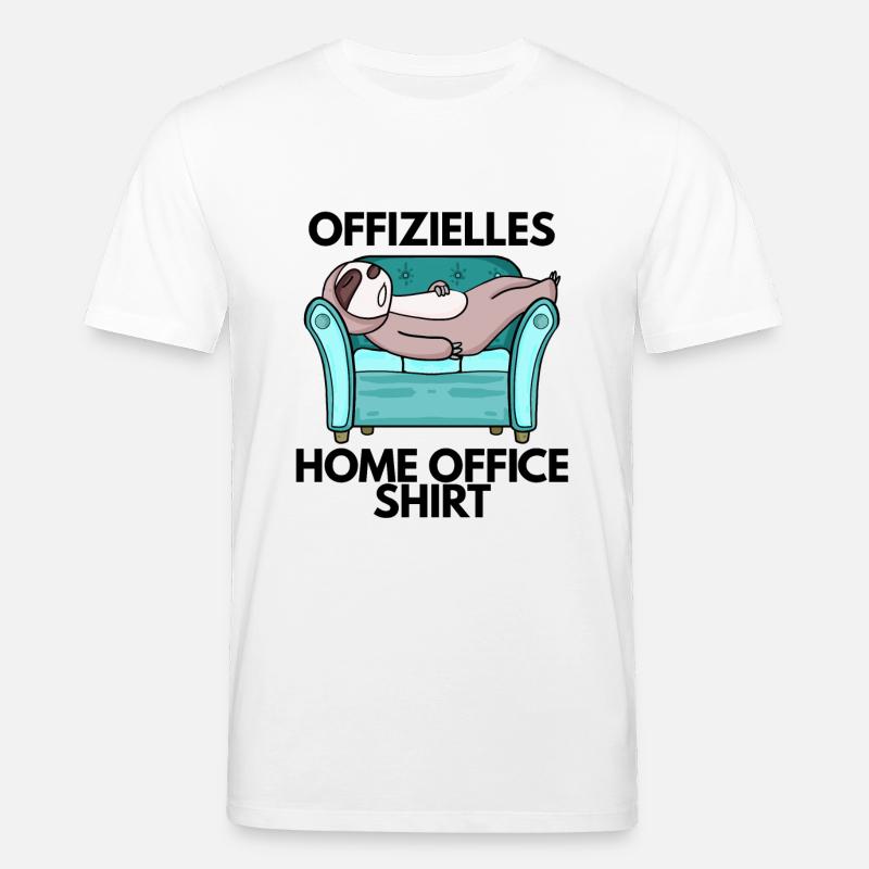 Home Office - Stanley/Stella Unisex Bio-T-Shirt CREATOR  - Weiß