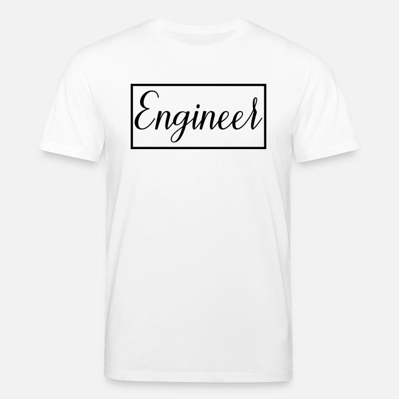 Engineer Proud Graduated Engineering Student - Stanley/Stella CREATOR Unisex Organic T-Shirt - white