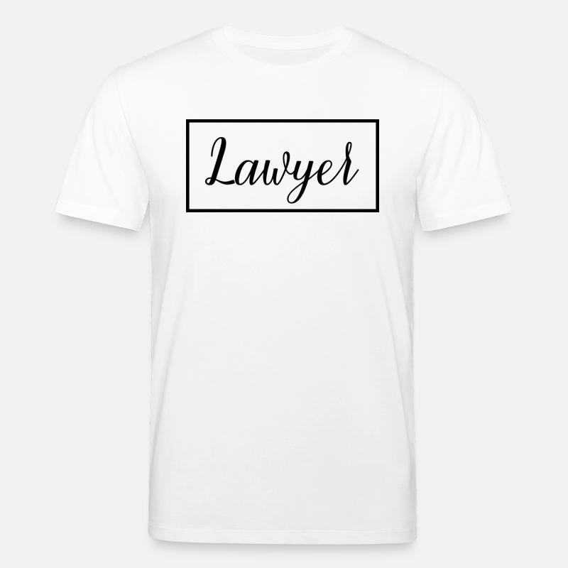 Rechtsanwalt stolzer Absolvent der Anwaltsschule - Stanley/Stella Unisex Bio-T-Shirt CREATOR - Weiß