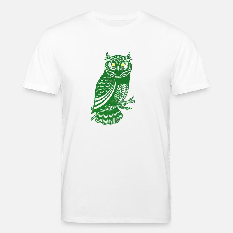 Waldeule - Stanley/Stella Unisex Bio-T-Shirt CREATOR  - Weiß