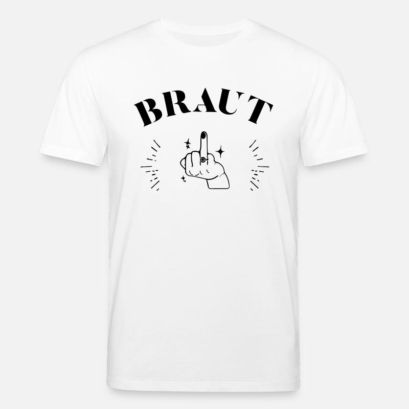 Braut - Stanley/Stella Unisex Bio-T-Shirt CREATOR  - Weiß