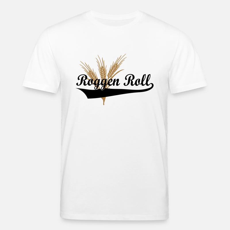 Roggen Roll - Stanley/Stella Unisex Bio-T-Shirt CREATOR - Weiß