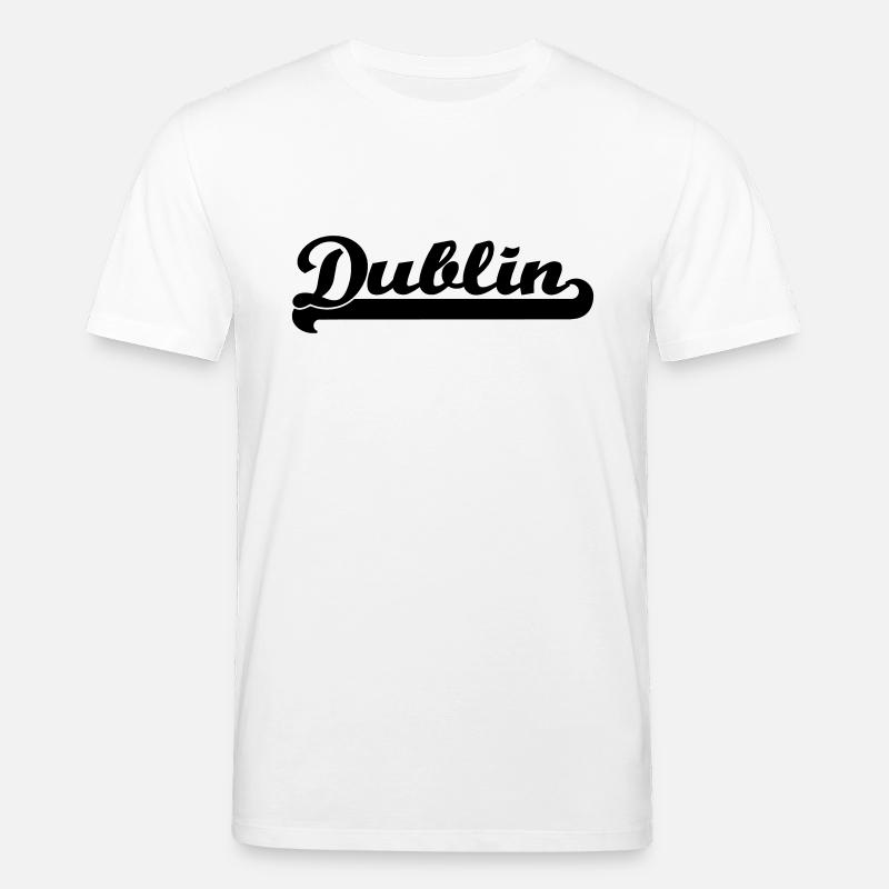 écrit dublin - T-shirt bio CREATOR Stanley/Stella Unisexe - blanc