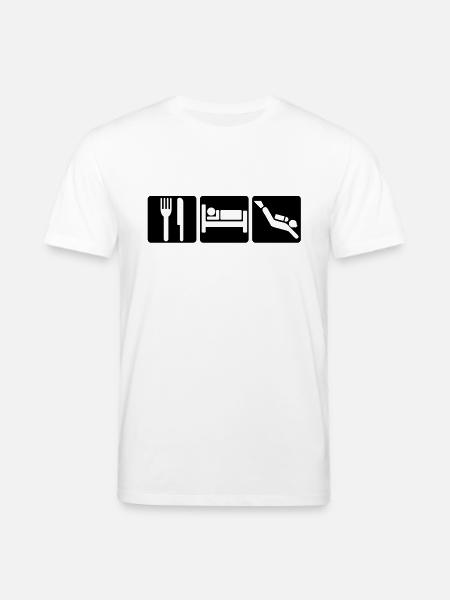 EAT SLEEP DIVE 2 - Stanley/Stella CREATOR Unisex Organic T-Shirt - white