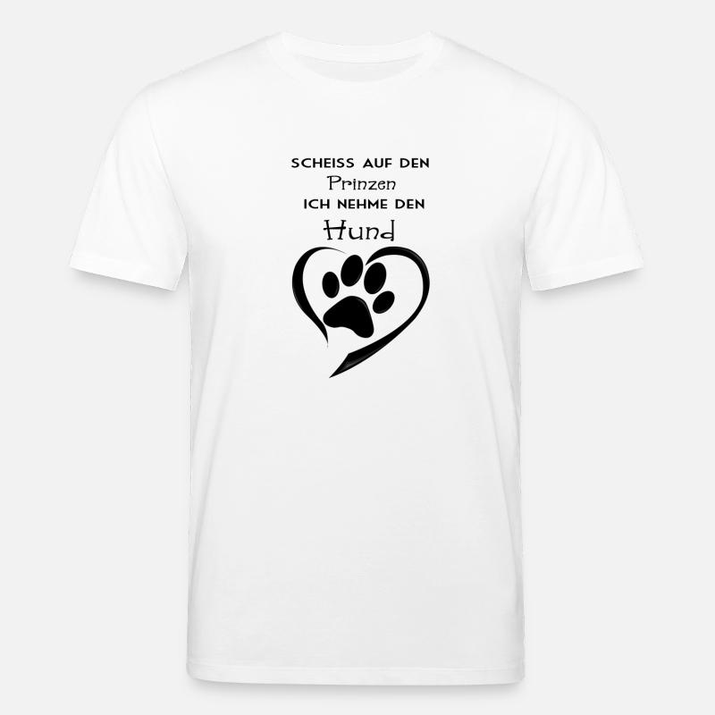 Hunde Liebe - Stanley/Stella Unisex Bio-T-Shirt CREATOR  - Weiß
