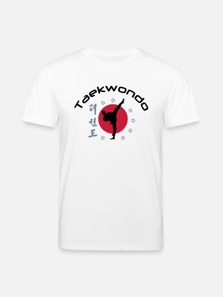 taekwondo_3 - Stanley/Stella CREATOR Unisex Organic T-Shirt - white