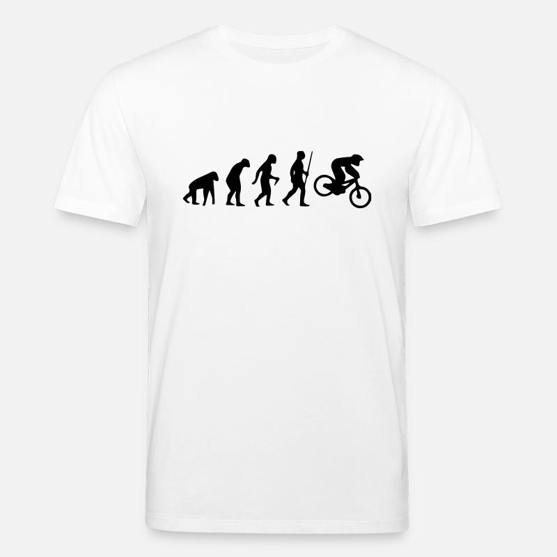 MOTORCROSS EVOLUTION - Stanley/Stella CREATOR Unisex Organic T-Shirt - white