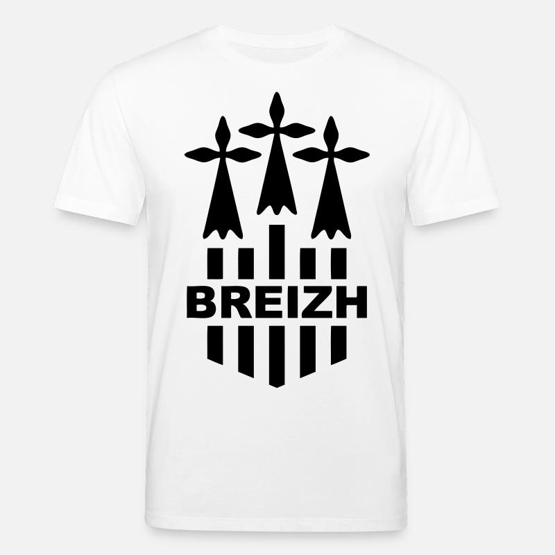 Breizh logo 2 - Stanley/Stella Unisex Bio-T-Shirt CREATOR  - Weiß