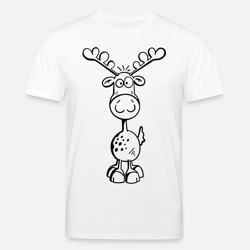 Mignon élan - T-shirt bio CREATOR Stanley/Stella Unisexe - blanc