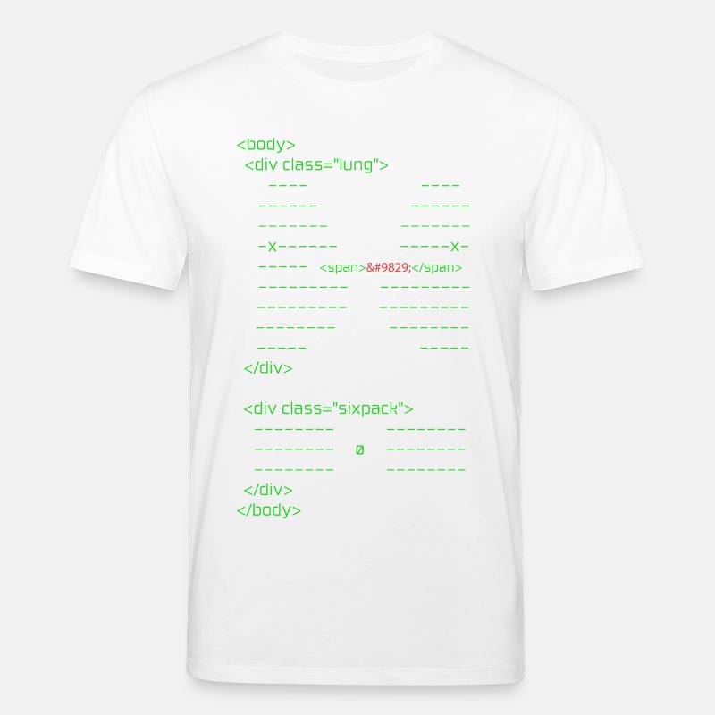 html body - Stanley/Stella Unisex Bio-T-Shirt CREATOR  - Weiß