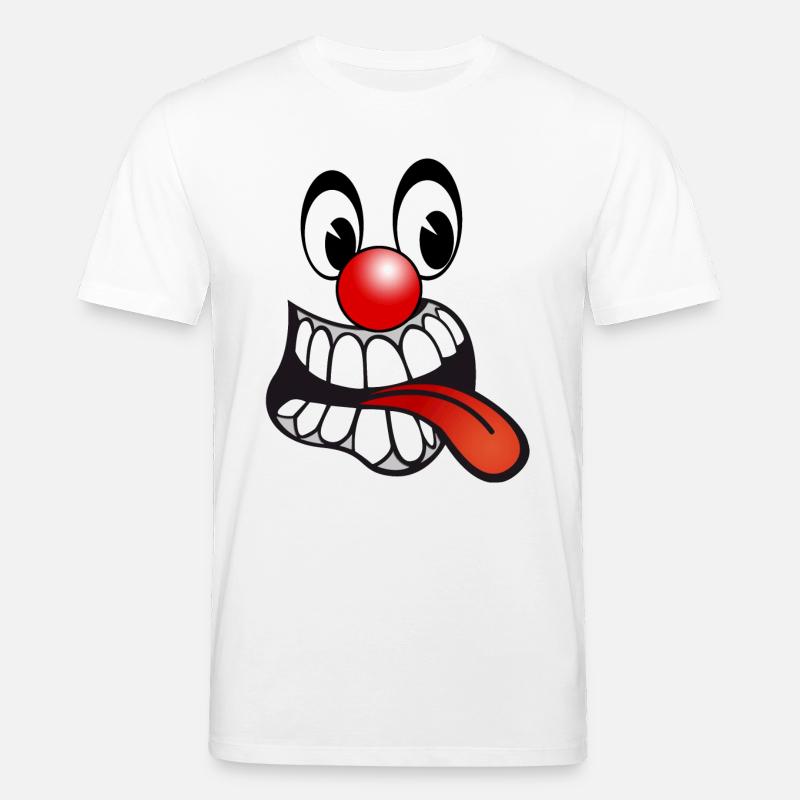smiley design 1 - Stanley/Stella Unisex Bio-T-Shirt CREATOR  - Weiß