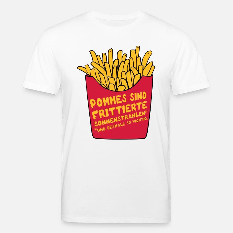 Sonnenstrahlen - Stanley/Stella Unisex Bio-T-Shirt CREATOR  - Weiß