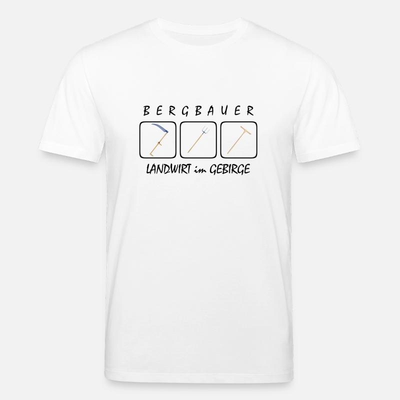 Bergbauer - Stanley/Stella Unisex Bio-T-Shirt CREATOR  - Weiß