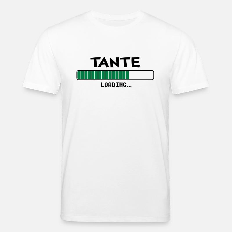 Aunt loading loading bar - Stanley/Stella CREATOR Unisex Organic T-Shirt - white