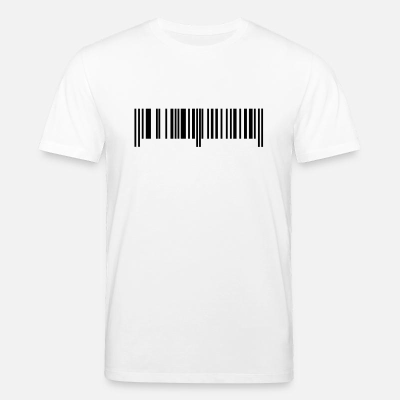 Barcode - Strichcode - Stanley/Stella Unisex Bio-T-Shirt CREATOR  - Weiß