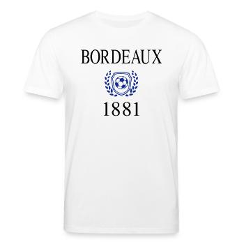 Bordeaux 1881 Herkunft - Stanley/Stella Unisex Bio-T-Shirt CREATOR  - Weiß - Vorne - Alina (178cm) & Michal (187cm)