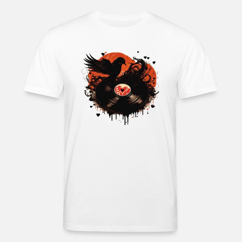 Schallplatten Liebe - Stanley/Stella Unisex Bio-T-Shirt CREATOR - Weiß