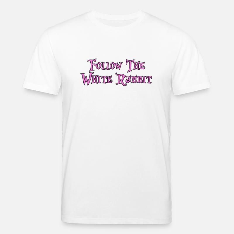 Follow The White Rabbit - Stanley/Stella Unisex Bio-T-Shirt CREATOR - Weiß