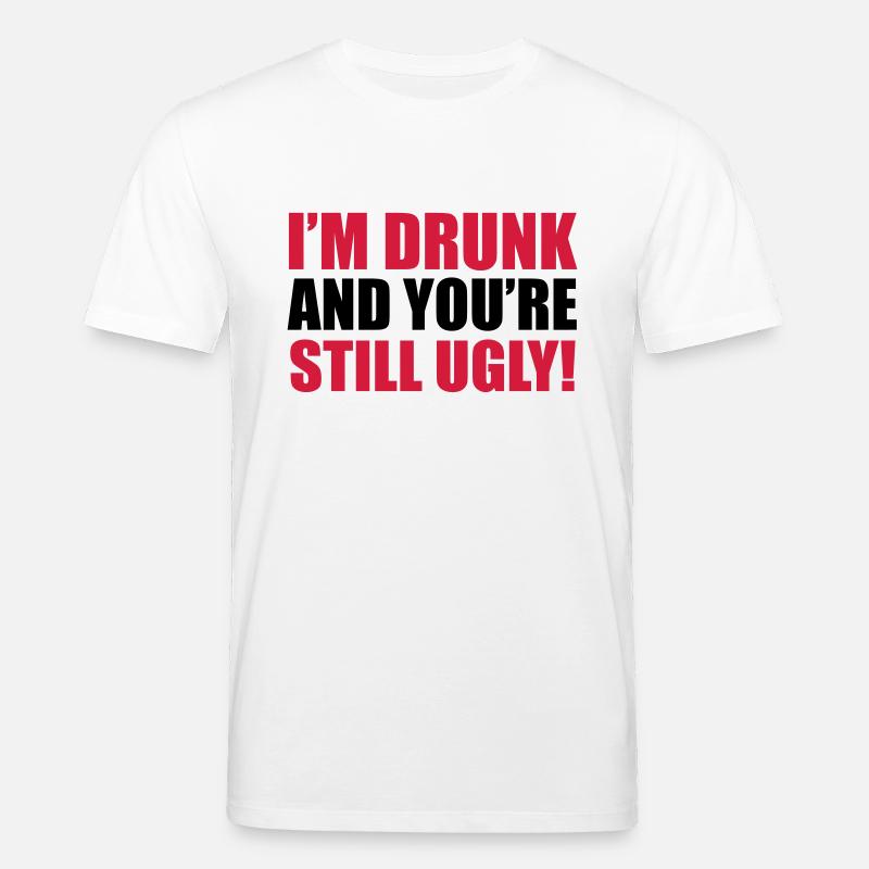 Drunk - Stanley/Stella Unisex Bio-T-Shirt CREATOR  - Weiß