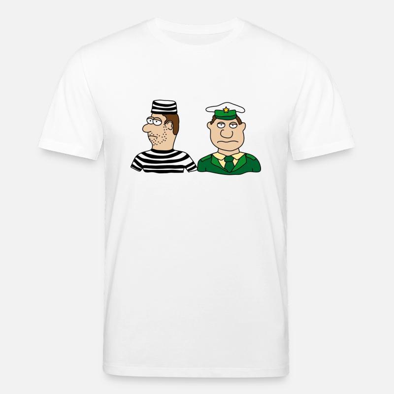 Polizei - Stanley/Stella Unisex Bio-T-Shirt CREATOR  - Weiß