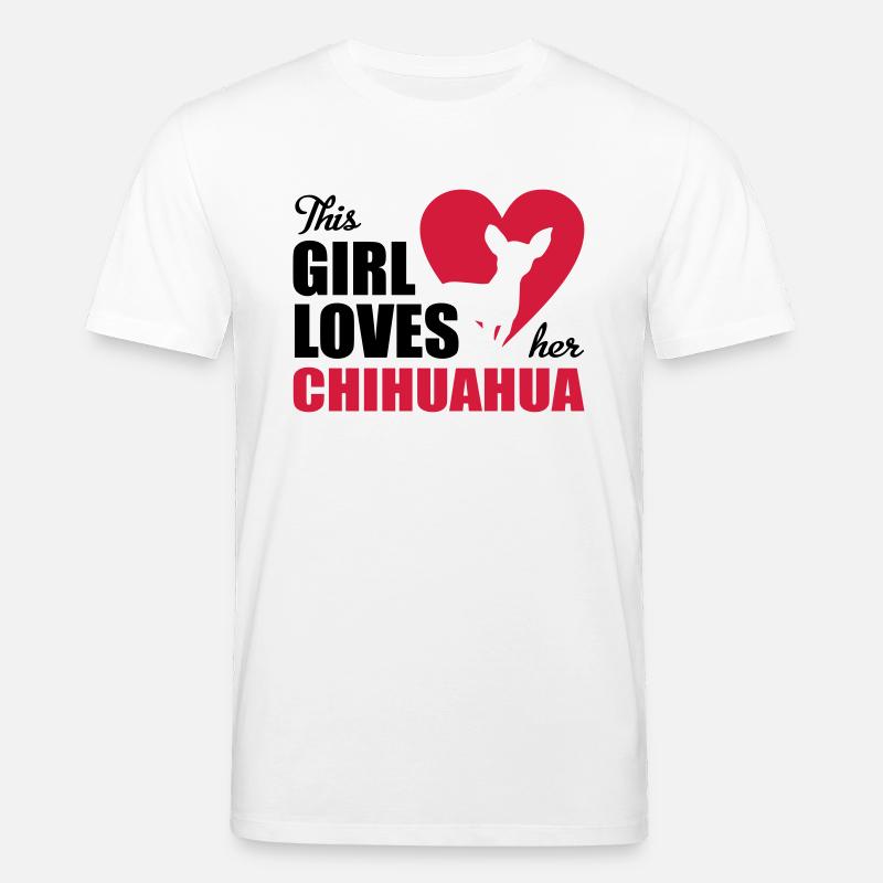 chihuahua - Stanley/Stella Unisex Bio-T-Shirt CREATOR  - Weiß