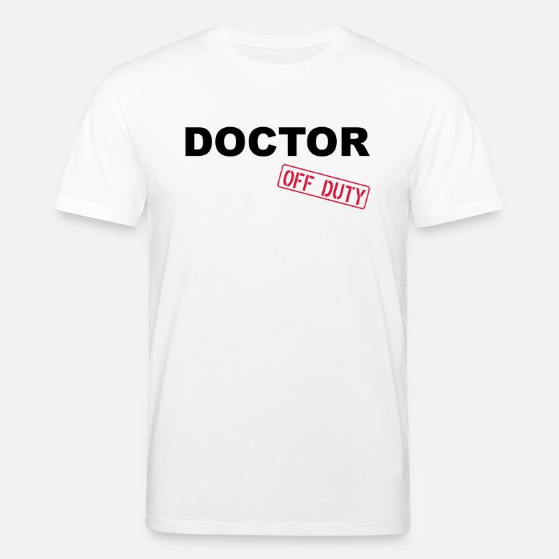 Doctor Off Duty - Stanley/Stella Unisex Bio-T-Shirt CREATOR  - Weiß