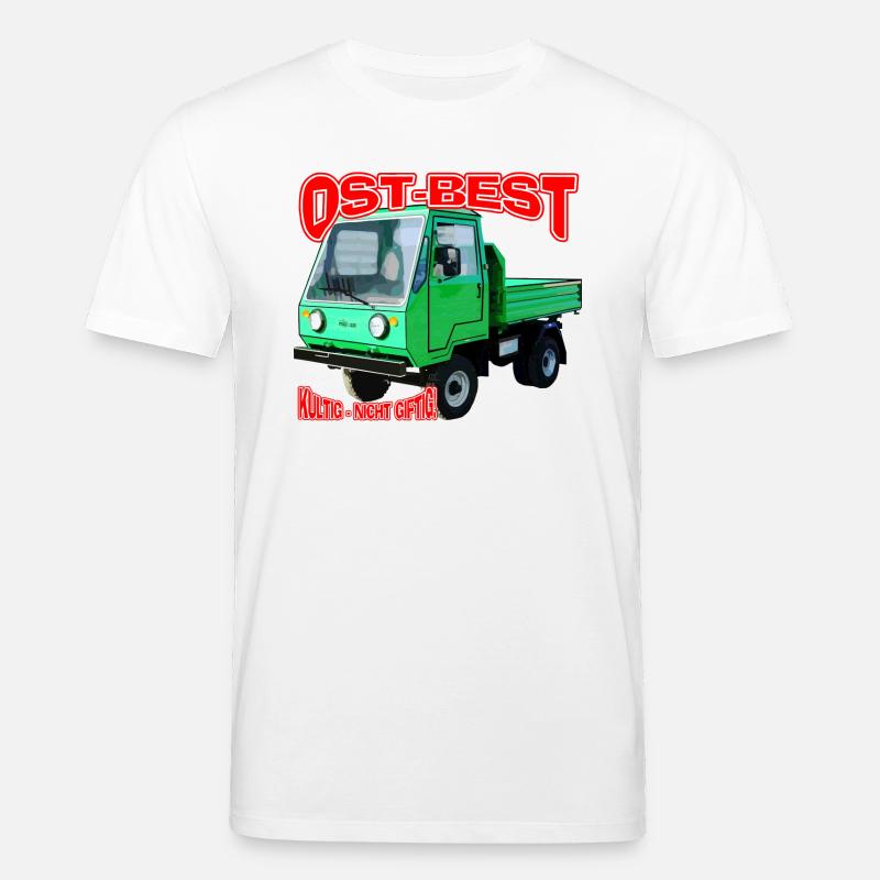 Multicar M25 bunt - Stanley/Stella Unisex Bio-T-Shirt CREATOR  - Weiß