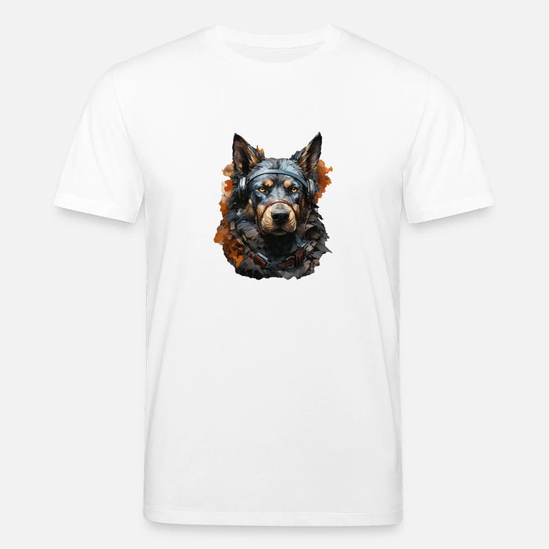 Hund - Stanley/Stella Unisex Bio-T-Shirt CREATOR - Weiß