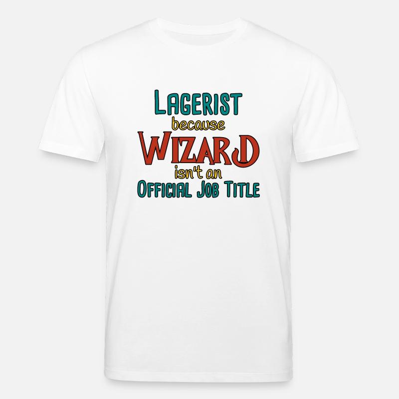 Assistant Magasinier - T-shirt bio CREATOR Stanley/Stella Unisexe - blanc
