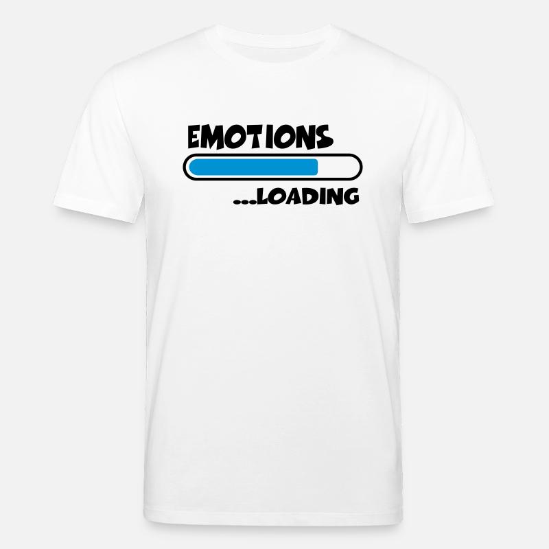 Emotions loading - T-shirt bio CREATOR Stanley/Stella Unisexe - blanc