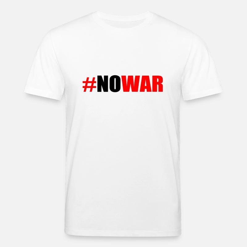 No war - Stanley/Stella Unisex Bio-T-Shirt CREATOR  - Weiß