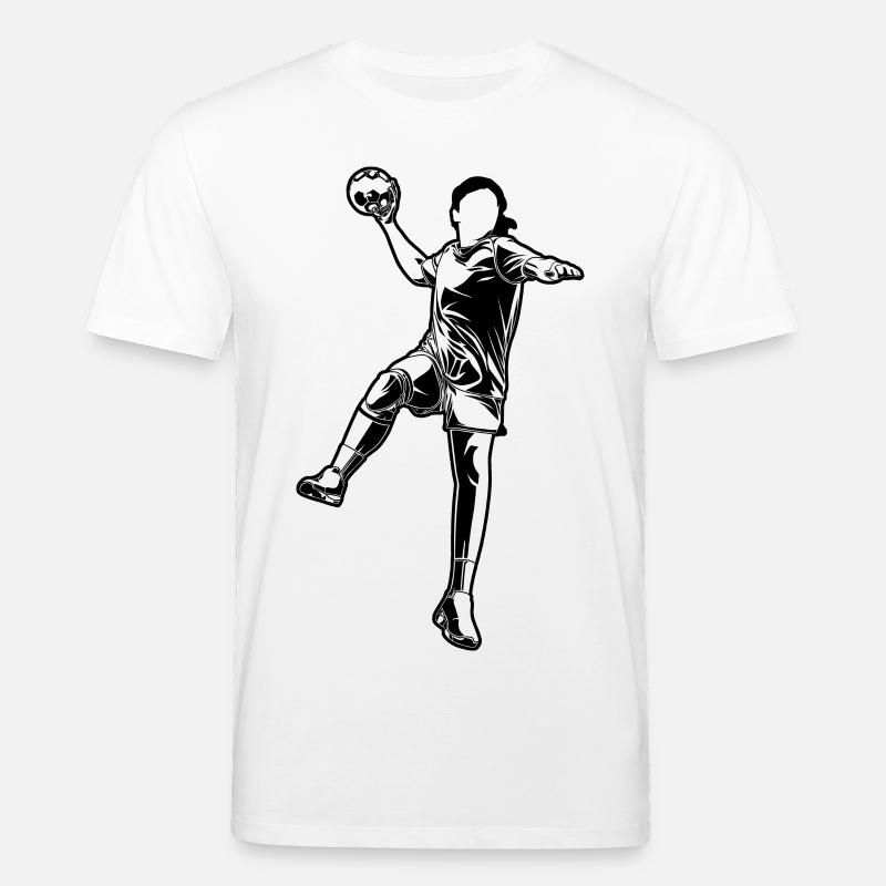 Handball Mädchen - Stanley/Stella Unisex Bio-T-Shirt CREATOR  - Weiß